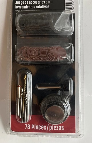 Parkside Rotationswerkzeug Zubehör Set 78-teilig Neu - Bild 5 von 16