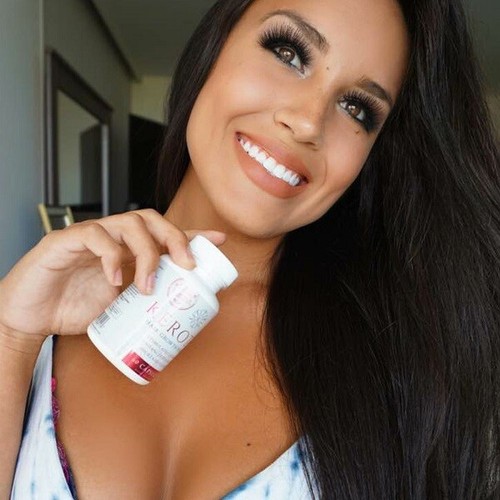 3 x KEROTIN HAIR GROWTH VITAMINS Keratin Treatment Hair Loss Supplement Biotin - Picture 3 of 7
