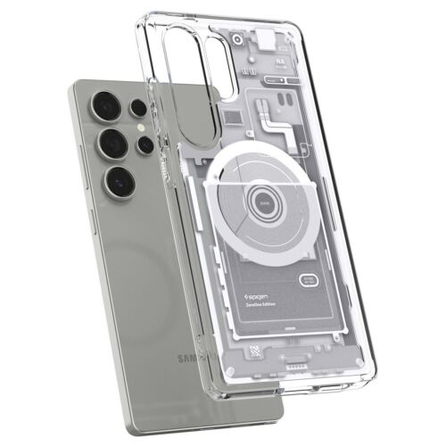 For Galaxy S25 Plus Ultra | Spigen Ultra Hybrid MagFit Qi2 Ready Phone Case - Picture 40 of 65