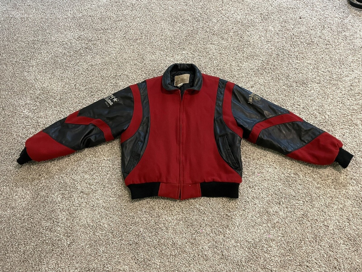 Cripple Creek Bull Riding World Championship Las Vegas PBR Leather Jacket Large