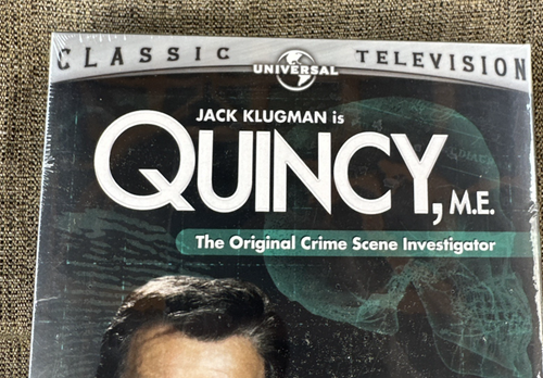 Quincy, M.E. - Seasons 1 & 2 Jack Klugman- DVD Set Crime Scene Investigator NEW - Picture 8 of 10