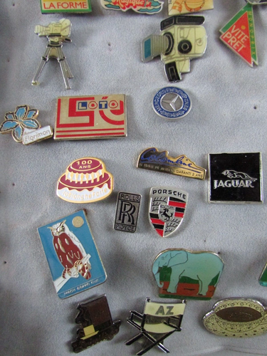 Lot de 54 pin's Teisseire, Daxon, Mercedes, Jaguar, Porsche, Rolls Royce, etc - Picture 8 of 8