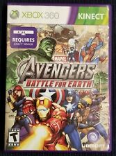 Marvel Avengers: Battle for Earth (Microsoft Xbox 360, 2012)