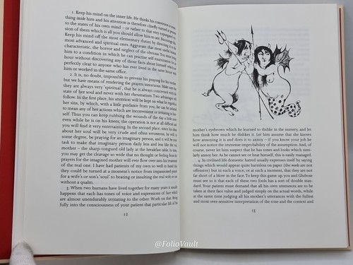 The Screwtape Letters - C. S. Lewis - Folio Society - 2009 - VGC - Imagen 14 de 15