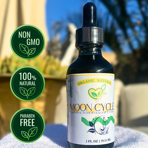 Moon Cycles Natural Tonic Tincture Liquid Drops for Menstrual Period 2 Oz Herbal - Picture 3 of 18