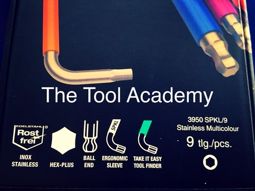 ¡Brillante acero inoxidable! Soporte Wera Color Hexagonal Allen Keys XL 1,5 mm > 10 mm de largo - Imagen 2 de 4