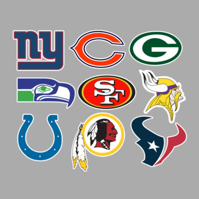 NFL アメリカンフットボール ステッカー アメフト チーム ヴィンテージ NFL アメリカンフットボール ステッカー アメフト チーム