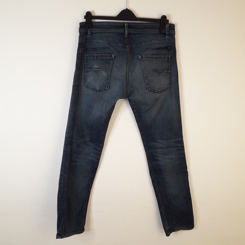 Diesel Mens Jeans 32x32 Blue Darron Regular Slim Tapered Stretch Italy W32 L32 - Picture 2 of 18