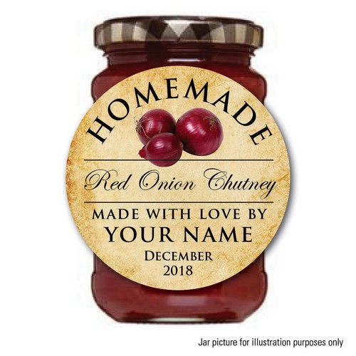 FLAVOUR PERSONALISED JAM POT LID JAR LABEL STICKER HOMEMADE PRESERVE CHUTNEY 17 - Picture 7 of 15