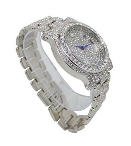 Bling Monkey Pendant Watch w/Crystal Cuban Bracelet & Ring 4pc set L0504Monkey - Picture 74 of 85