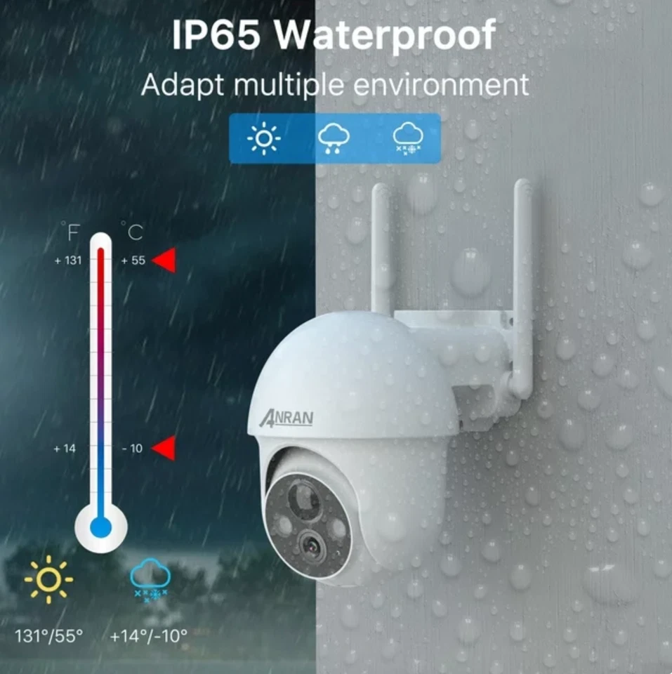 REOLINK 4K PT Solar Wireless Security Camera Battery Spotlight Two Way Audio AI - Image 4 of 4