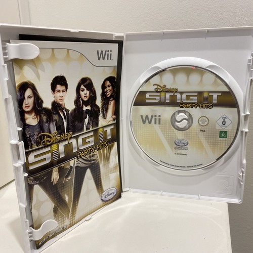 Disney Sing It: PARTY HITS GOMES JONAS Nintendo Wii Game PAL complete & booklet - Picture 2 of 4