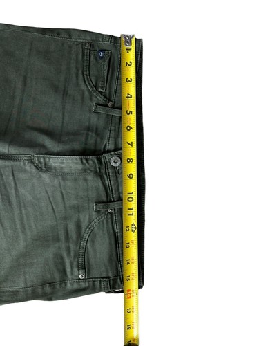AG Adriano Goldschmied Abbey Ankle Mid Rise Skinny Green Jeans Womens 28 X 28.5" - Picture 5 of 7