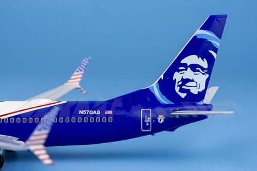 1:200 GeminiJets Alaska BOEING 737-800 Passenger Airplane Diecast Aircraft Model - Picture 7 of 7