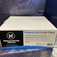 Merchandise Mecca Premium Air Purifier Filters - 2 Ldylis B Hepa & B Pre-Cut