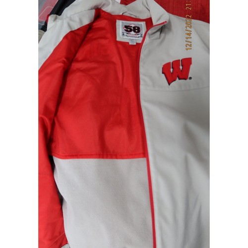 University of Wisconsin Badgers graue Jacke Gr. L - Bild 2 von 9