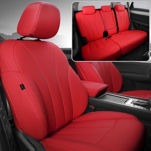 Leather Car Seat Cover Custom for Cadillac/Chevy Tailor Made 1:1 Original Size - Picture 33 of 34
