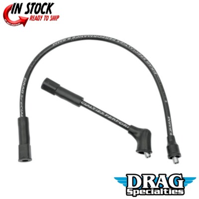 /\/\ｉｉ Black 8.8mm Spark Plug Wires for Harley Davidson 883 1200