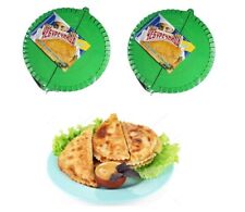 2 NEW MEAT PIE MAKER FILLED CORNISH PASTY PATTY HINGED MOULD PRESS 6.7/'//17CM BAG