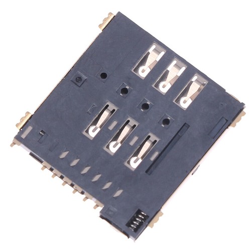 MUP-C792 Micro SIM Card Connector Patch Self-piercing 6+1 P SIM Card Slot Socket - Zdjęcie 10 z 11