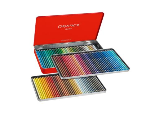 Caran d’Aache Pablo Permanent Colour Pencils Tin of 120 Artist Coloured Pencil - Picture 2 of 7