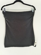 Zenana Outfitters Tube Top Women's L Gray 083