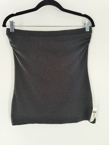 Zenana Outfitters Tube Top Women's L Gray 083 - Foto 1 di 5