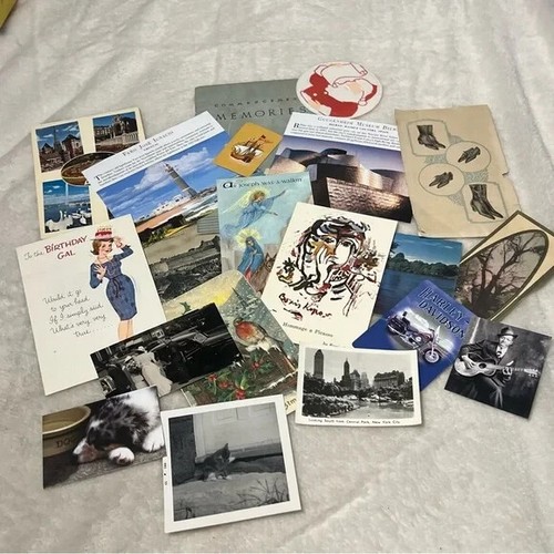 50+ piece Ephemera Lot 37 Collage Crafting Junk Journals Scrapbooking - Picture 5 of 5