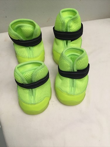 NEW RIFRUF PET DOG SHOES SNEAKERS Green CAESAR 1S Size 5 - Picture 5 of 6