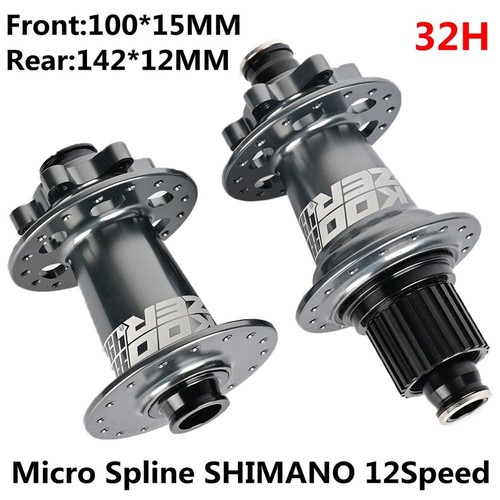 32H Bicycle Disc Brake Hub 4 Bearing 6 Palws 72Click MTB Bike QR Thru Axle Hub - Picture 15 of 48