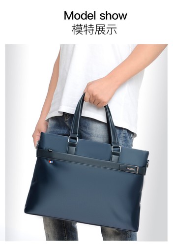 New Men Briefcase Waterproof Single Shoulder Handbag Business Bag - Picture 17 of 26