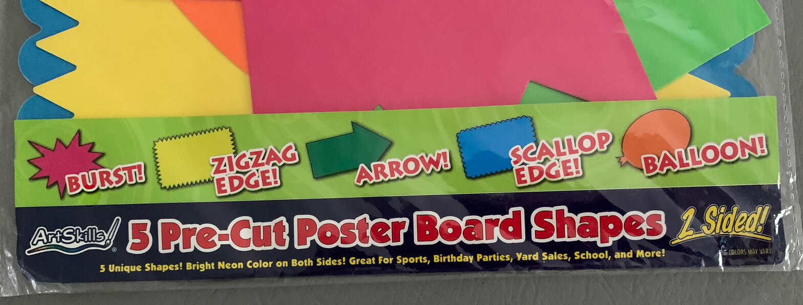 ArtSkills Scratch Off Poster Board Shapes - Shop Craft Basics at H-E-B