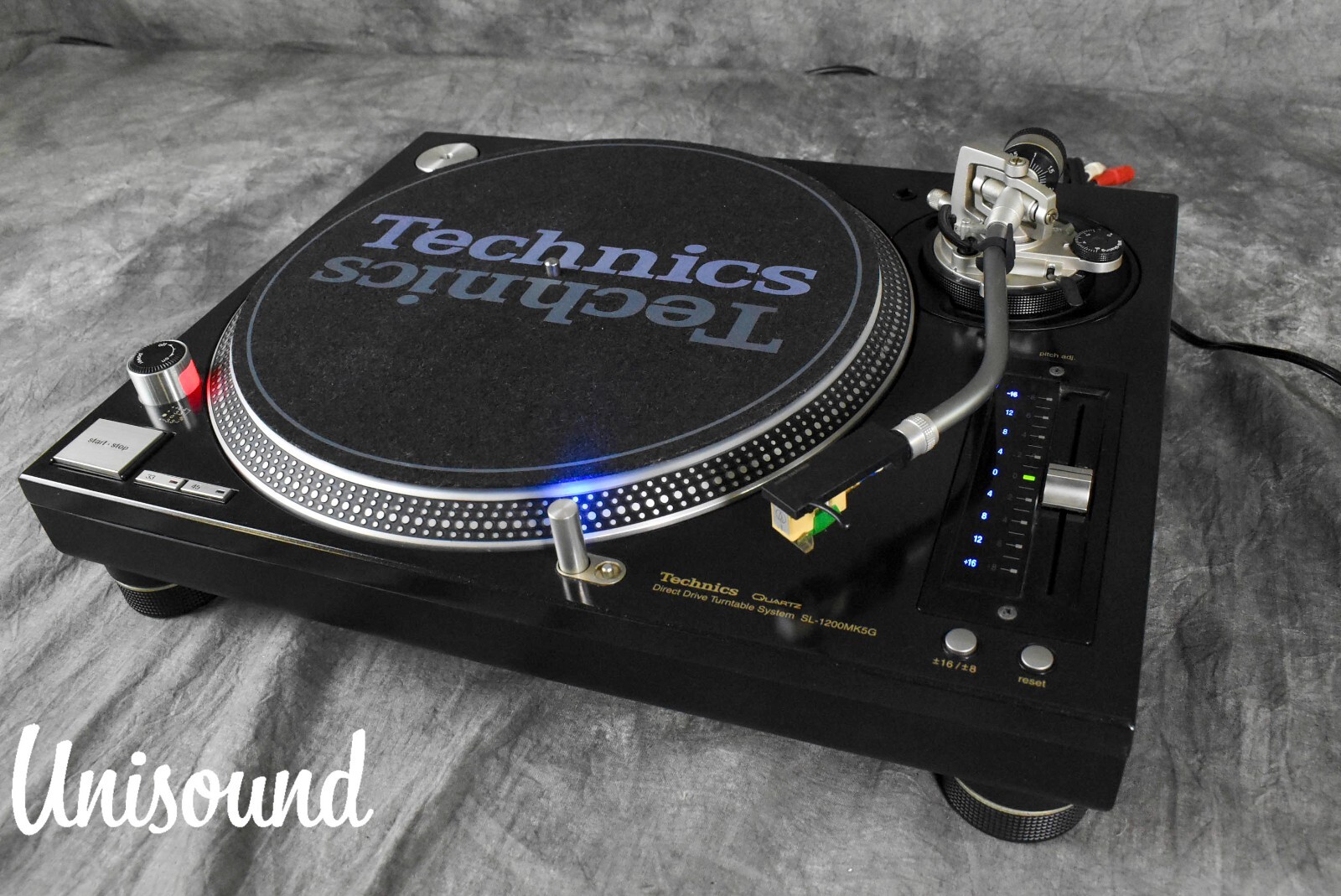 Technics SL-1200MK5G Black direct drive DJ turntable in Very Good condition