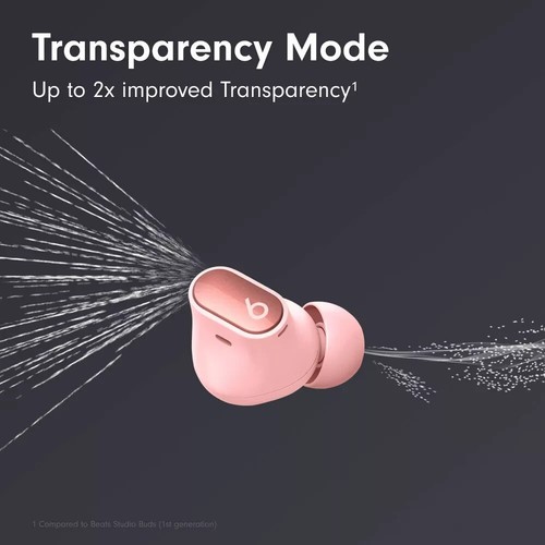 Beats Studio Buds + Wireless Bluetooth Noise Cancelling Earbuds - Cosmic Pink - Picture 8 of 13