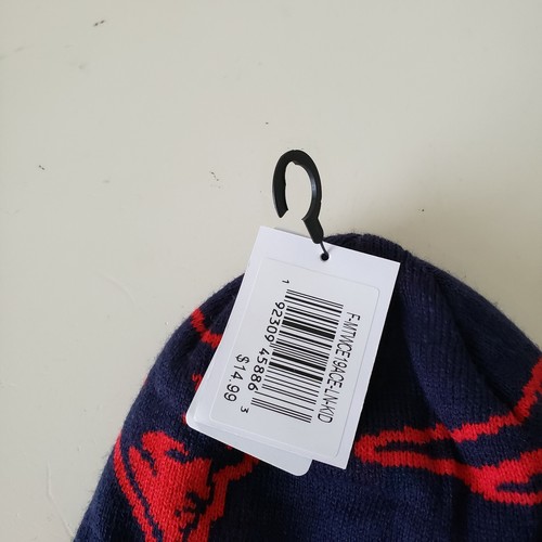 New England Patriots Hat Cap Winter Beanie Kids Red NFL Apparel Youth NWT - Picture 4 of 7