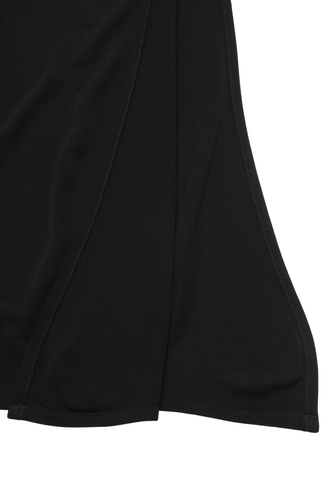 TRICOT CHIC Trousers Women's US 10 High Waist Belted Flared Leg Split On Sides - Picture 7 of 14