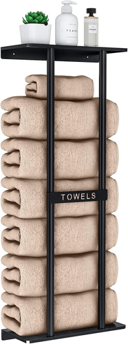Bathroom Towel Storage Rack, Towel Racks for Bathroom Wall Mounted 30 Inch with - Picture 12 of 12