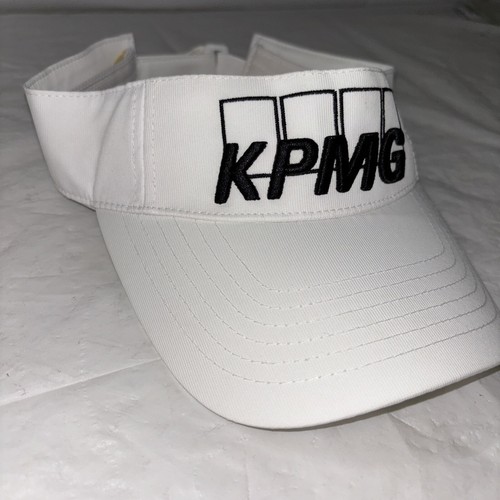 Seltenes KPMG Phil Mickelson Damen Frauen Golf Visier weiß verstellbar sauber - Bild 4 von 10