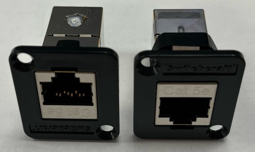 1Pcs Switchcraft EHRJ45P5ES Modular Coupler Connector CAT5E Jack-to-Jack - Picture 3 of 4