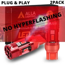 LED REAR Red Plug & Play 7444 CANBUS Turn Signal Lamp,🚫 Resistor/Flasher Relay
