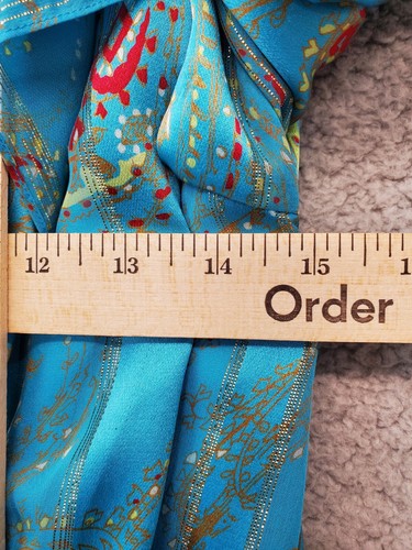 Vintage Morton Myles Sacks Fifth Avenue langärmliges Damenkleid Größe 6 100 % Seide - Bild 9 von 17