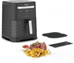 Tefal EY8018 Easy Fry & Grill XXL 6,5L Heißluft-Fritteuse - Schwarz (EY801815)