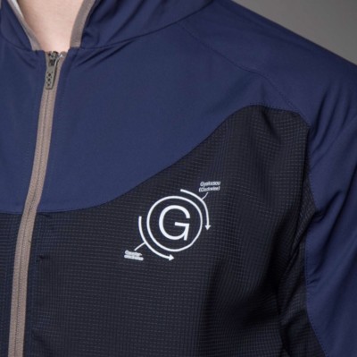 Nike NWT Mens NIKE GYAKUSOU SHIELDLITE RUNNING JACKET BLUE