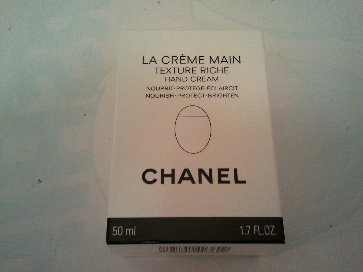 Chanel La Creme Main Texture Riche Hand Cream Nourish Protect Brighten 50ml