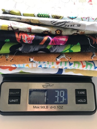 Mix Lot of Animal Print Fabric Remnants for Quilt or Craft Project - Picture 7 of 7