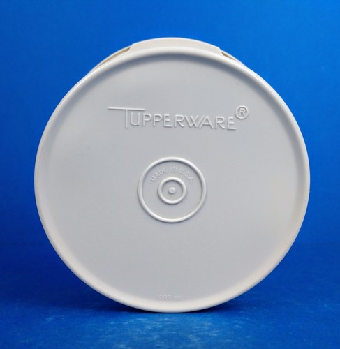 3 Vtg TUPPERWARE Ivory Cream SERVALIER Canisters w/ Sunburst Lids 811-14 1297-10 - Picture 24 of 24