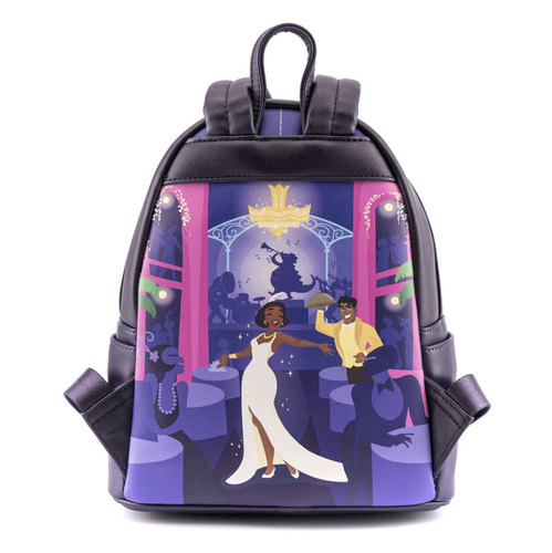 Loungefly Disney Princess and the Frog Tiana's Palace Naveen Mini Backpack - Imagen 5 de 6