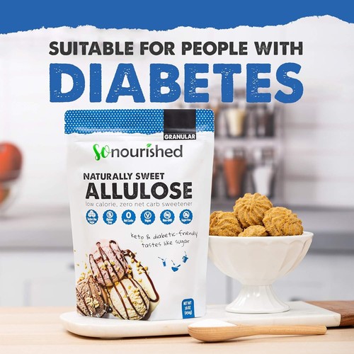 Allulose Sweetener Granular Keto Sugar Substitute 0 Calorie 0 Net Carb Non - Picture 5 of 7