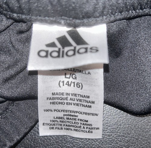 Adidas Boy's Athletic Basketball Shorts Black Size Youth Large 14/16 - Picture 3 of 3