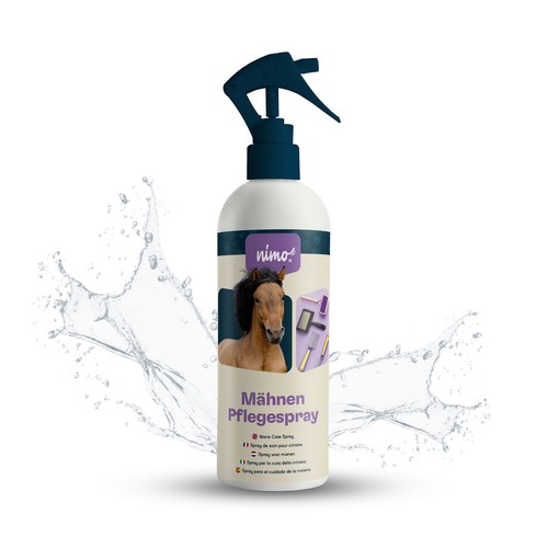 nimo® Mähnen Pflegespray für Pferde & Ponys Schweifspray Kämmbarkeit Entwirrung - Bild 7 von 13
